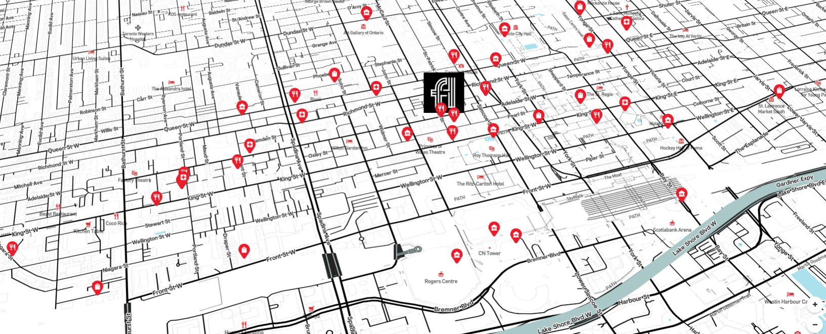 Freed Hotel and Residences Location Map