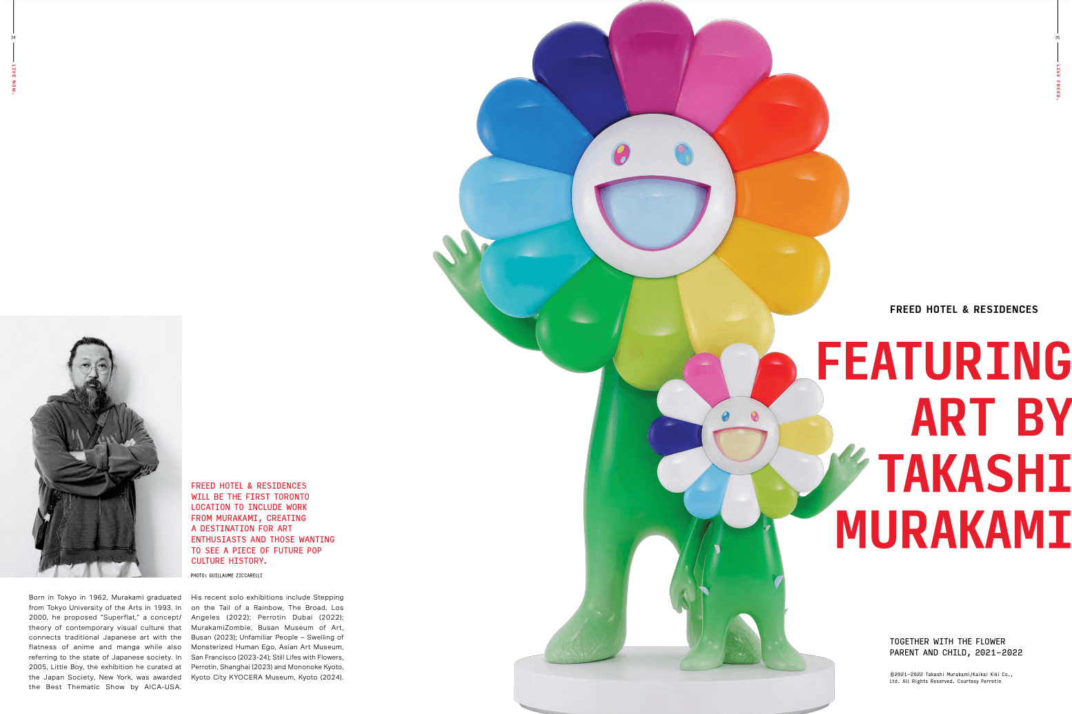 Freed Hotel and Residences - Takashi Murakami Overview