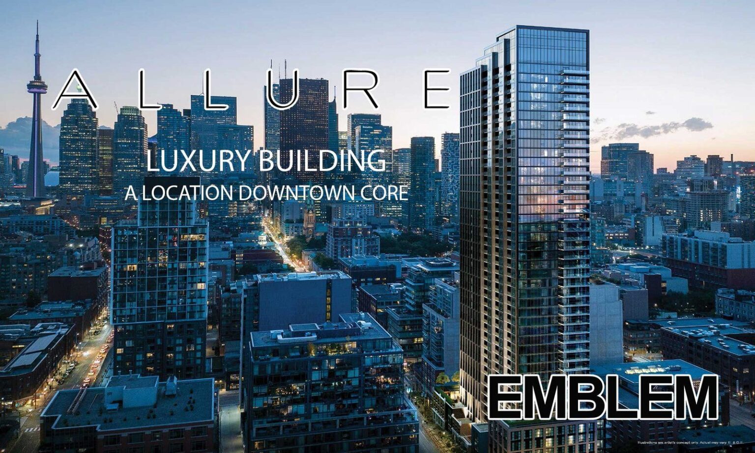 ALLURE by EMBLEM – pre-construction project