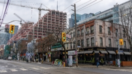 KING Toronto by BIG under construction at King Street West and Portland Street, December 2025